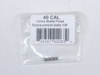 92063 40 cal Inline Bullet Feed Replacement balls 1/8"