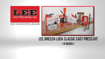 Lee 90455 Breech Lock Classic Cast Press Kit