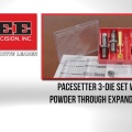 Lee PaceSetter 3-Die Set with Powder Through Expanding Die