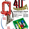 40th Anniverary Challenger Pack promotional ad