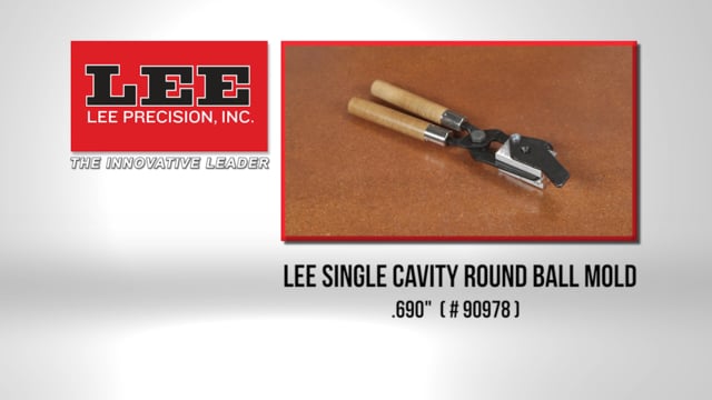 LEE 90978 .690 Single Cavity Round Ball Mold
